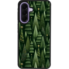 Coque Samsung Galaxy A57 5G - Silicone rigide noir Christmas 25 Pattern Xmas Tree