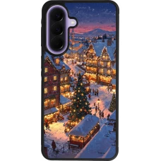 Coque Samsung Galaxy A57 5G - Silicone rigide noir Christmas 25 Xmas Village