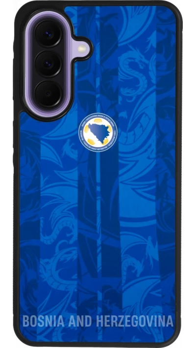 Coque Samsung Galaxy A57 5G - Silicone rigide noir Maillot de football Bosnie-Herzégovine 2026 personnalisable