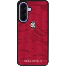 Samsung Galaxy A57 5G Case Hülle - Silikon schwarz Südkorea 2026 personalisierbares Fussballtrikot