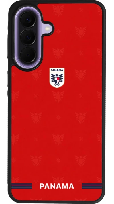 Samsung Galaxy A57 5G Case Hülle - Silikon schwarz Panama 2026 personalisierbares Fussballtrikot