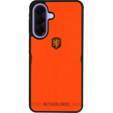Samsung Galaxy A57 5G Case Hülle - Silikon schwarz Niederlande 2026 personalisierbares Fussballtrikot