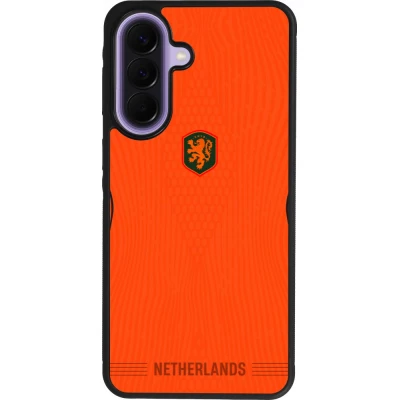 Samsung Galaxy A57 5G Case Hülle - Silikon schwarz Niederlande 2026 personalisierbares Fussballtrikot