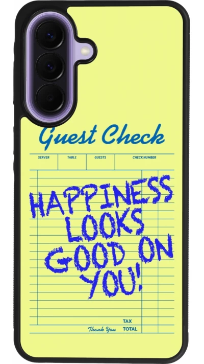 Samsung Galaxy A57 5G Case Hülle - Silikon schwarz Guest check 2026