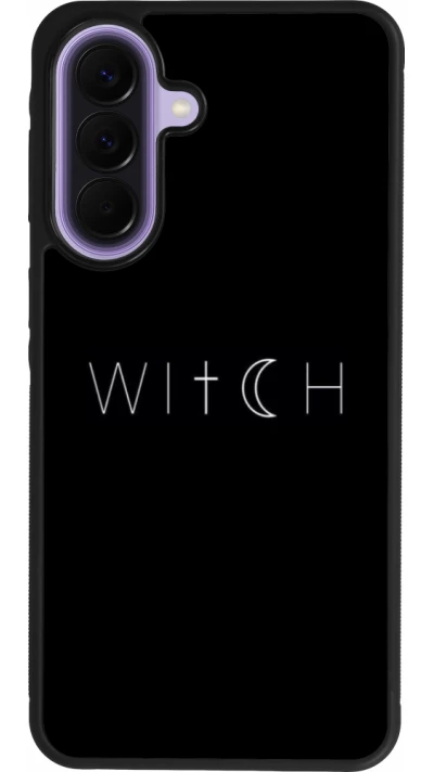 Samsung Galaxy A57 5G Case Hülle - Silikon schwarz Halloween 22 witch word