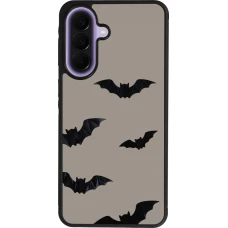 Samsung Galaxy A57 5G Case Hülle - Silikon schwarz Halloween 2026 Bats