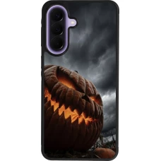 Samsung Galaxy A57 5G Case Hülle - Silikon schwarz Halloween 2026 The Wicked Pumpkin