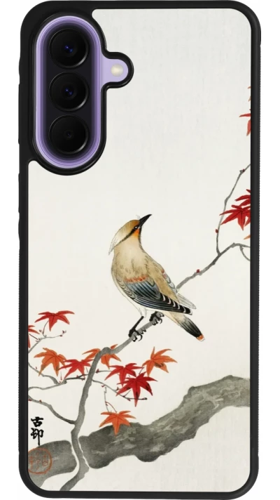 Samsung Galaxy A57 5G Case Hülle - Silikon schwarz Japanese Bird