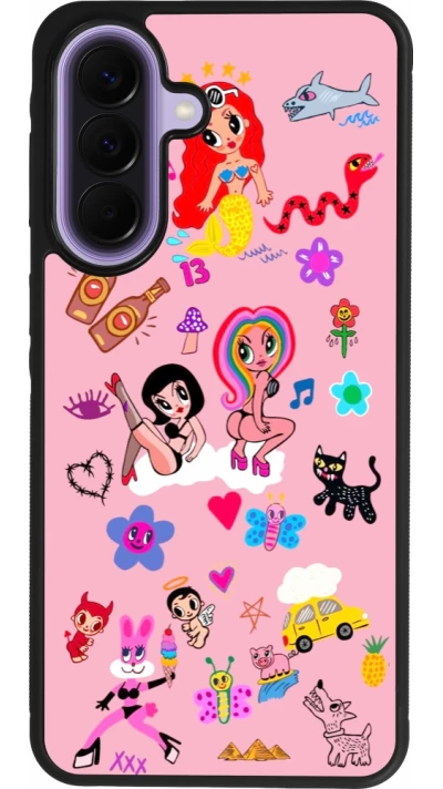 Samsung Galaxy A57 5G Case Hülle - Silikon schwarz Karol G La Bichota Manana Sera Bonito