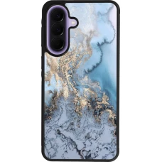 Samsung Galaxy A57 5G Case Hülle - Silikon schwarz Marble 04