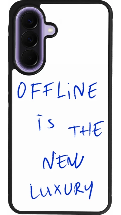 Samsung Galaxy A57 5G Case Hülle - Silikon schwarz Offline is the new luxury