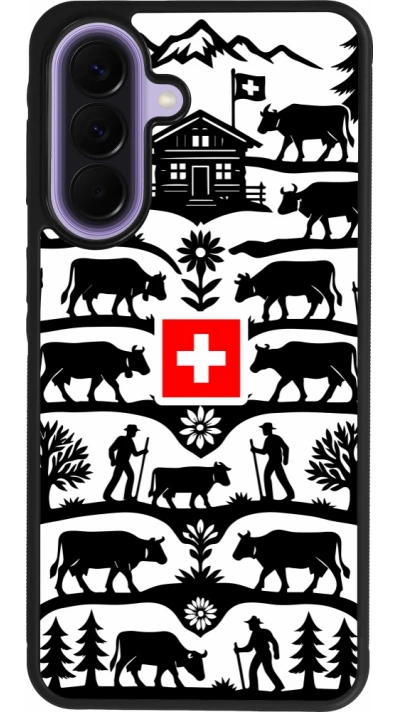 Samsung Galaxy A57 5G Case Hülle - Silikon schwarz Poya Schweiz 3