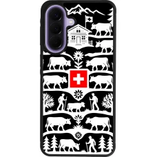 Samsung Galaxy A57 5G Case Hülle - Silikon schwarz Poya Schweiz 3 schwarz