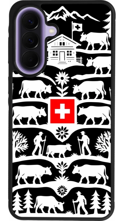 Samsung Galaxy A57 5G Case Hülle - Silikon schwarz Poya Schweiz 3 schwarz