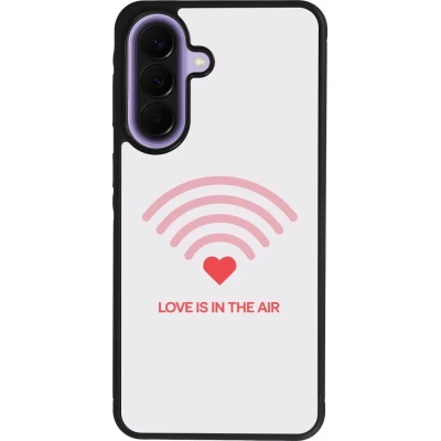 Samsung Galaxy A57 5G Case Hülle - Silikon schwarz Saint Valentines Day 26 Love is in the air
