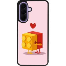 Coque Samsung Galaxy A57 5G - Silicone rigide noir Saint Valentines Day 26 Puzzle