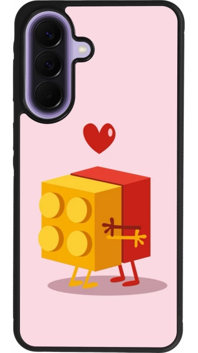 Samsung Galaxy A57 5G Case Hülle - Silikon schwarz Saint Valentines Day 26 Puzzle