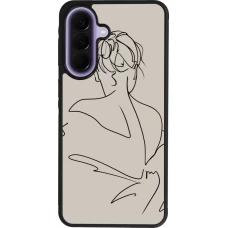 Samsung Galaxy A57 5G Case Hülle - Silikon schwarz Salnikova 05