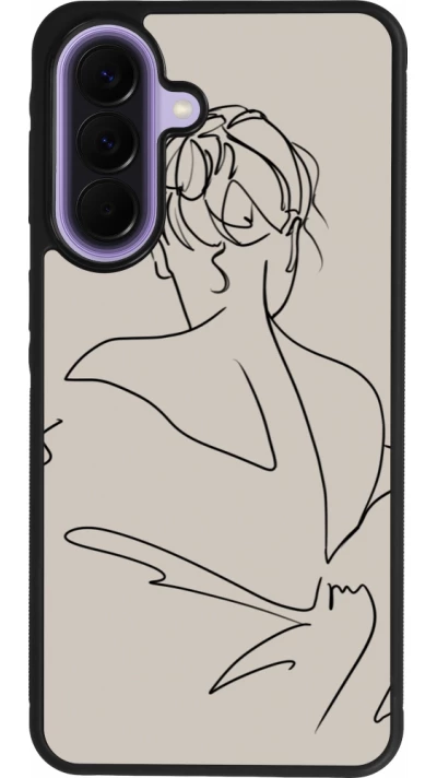 Samsung Galaxy A57 5G Case Hülle - Silikon schwarz Salnikova 05