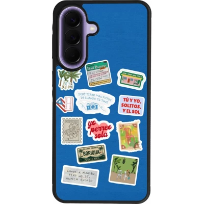 Samsung Galaxy A57 5G Case Hülle - Silikon schwarz Seals of the Dominican Republic DTMF