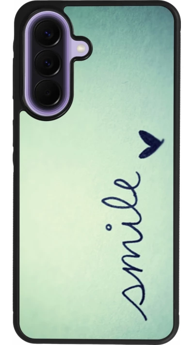 Samsung Galaxy A57 5G Case Hülle - Silikon schwarz Smile