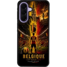 Samsung Galaxy A57 5G Case Hülle - Silikon schwarz Fussball Belgien splash 2026