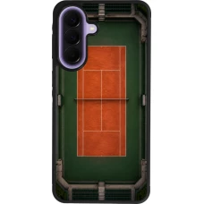 Samsung Galaxy A57 5G Case Hülle - Silikon schwarz Sports 2026 Tennis