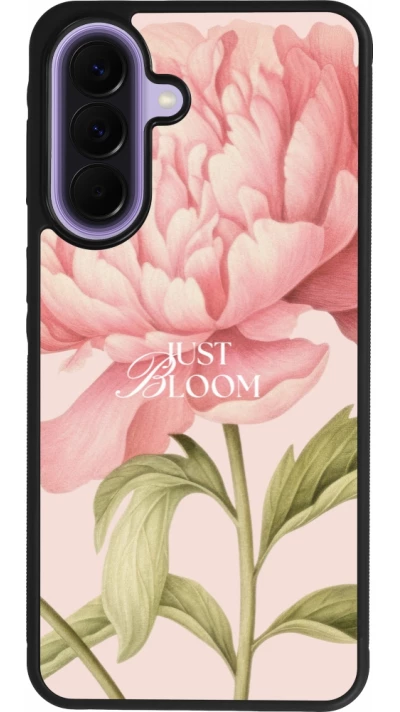 Samsung Galaxy A57 5G Case Hülle - Silikon schwarz Just Bloom Spring 2026