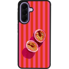 Samsung Galaxy A57 5G Case Hülle - Silikon schwarz Passion fruit Summer 2026