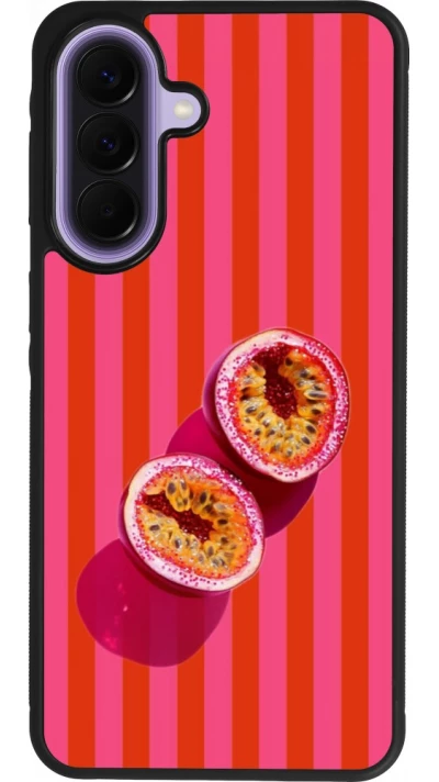 Samsung Galaxy A57 5G Case Hülle - Silikon schwarz Passion fruit Summer 2026