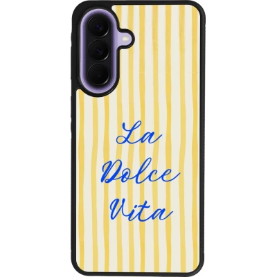 Samsung Galaxy A57 5G Case Hülle - Silikon schwarz The good life 2026
