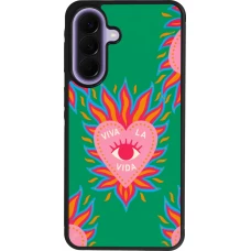 Samsung Galaxy A57 5G Case Hülle - Silikon schwarz Viva la vida 2026