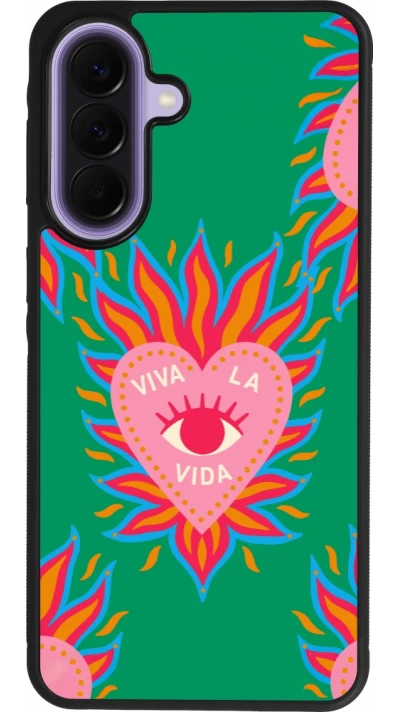 Samsung Galaxy A57 5G Case Hülle - Silikon schwarz Viva la vida 2026