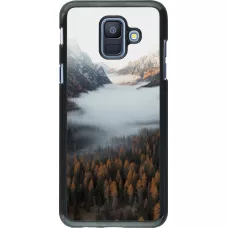 Samsung Galaxy A6 Case Hülle - Autumn 22 forest lanscape