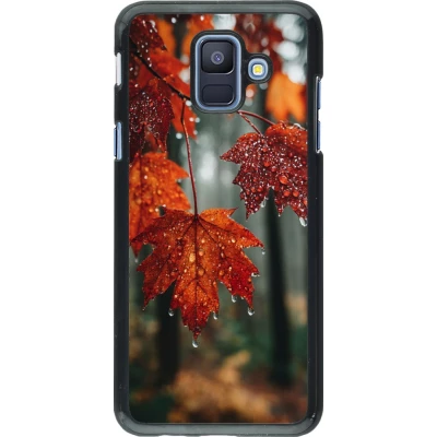 Samsung Galaxy A6 Case Hülle - Autumn 25 Rain