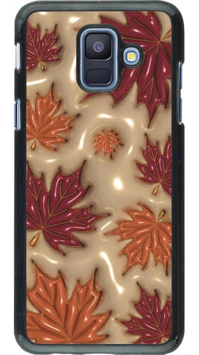 Coque Samsung Galaxy A6 - Autumn 26 3D leaves