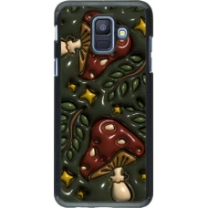 Coque Samsung Galaxy A6 - Autumn 26 3D mushrooms