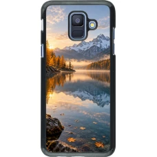 Samsung Galaxy A6 Case Hülle - Autumn 26 Autumn lake