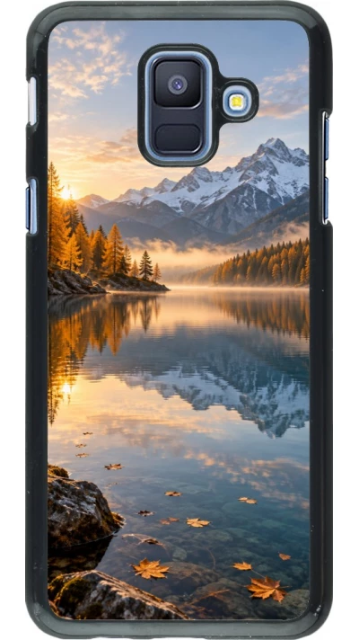 Coque Samsung Galaxy A6 - Autumn 26 Autumn lake