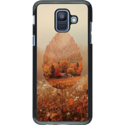 Samsung Galaxy A6 Case Hülle - Autumn 26 Autumn leaf