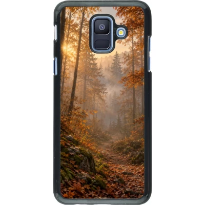 Samsung Galaxy A6 Case Hülle - Autumn 26 Autumn walk