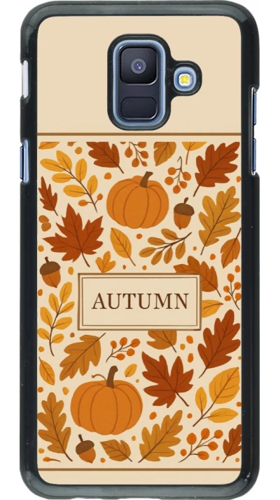 Coque Samsung Galaxy A6 - Autumn 26 Hello autumn