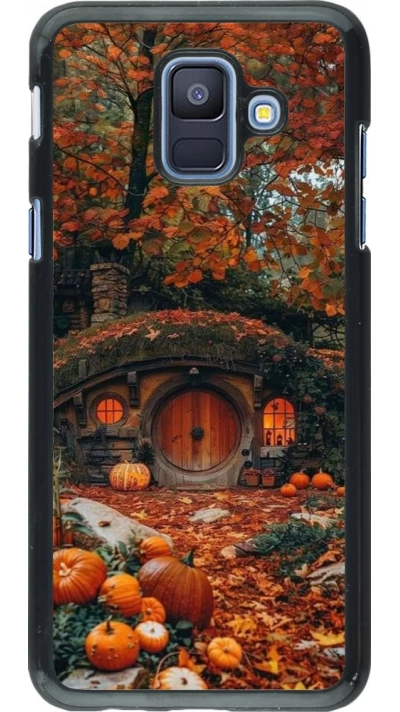 Coque Samsung Galaxy A6 - Autumn 26 Hobbit house