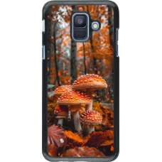 Coque Samsung Galaxy A6 - Autumn 26 Mushrooms in the woods