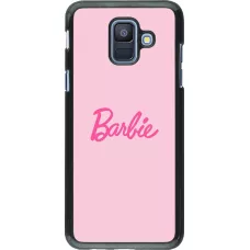 Samsung Galaxy A6 Case Hülle - Barbie Text