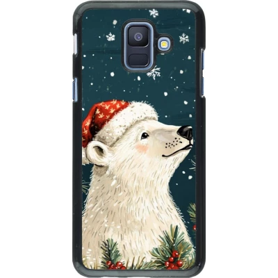 Samsung Galaxy A6 Case Hülle - Christmas 25 Bear