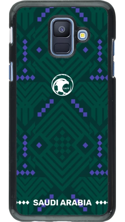 Samsung Galaxy A6 Case Hülle - Saudi Arabien 2026 personalisierbares Fussballtrikot