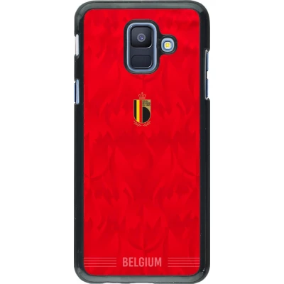 Samsung Galaxy A6 Case Hülle - Belgien 2026 personalisierbares Fussballtrikot