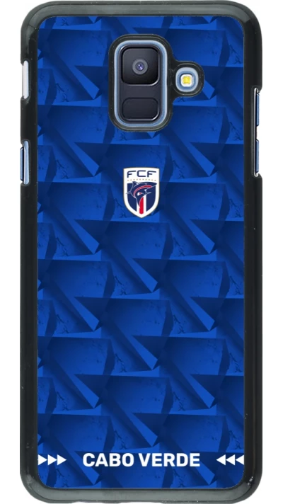 Samsung Galaxy A6 Case Hülle - Kap Verde 2026 personalisierbares Fussballtrikot