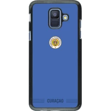 Samsung Galaxy A6 Case Hülle - Curaçao 2026 personalisierbares Fussballtrikot